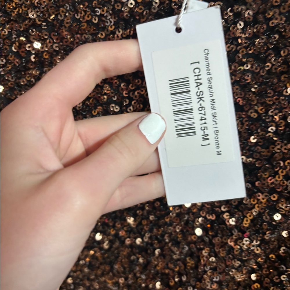 Baltic Born Charmed Sequin Midi Skirt - Picture 7 of 7